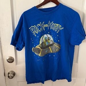 Ripple Junction men’s large Blue Rick and Morty Tee